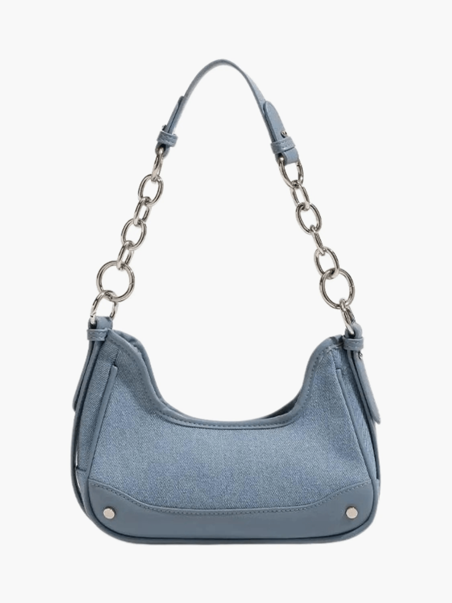 Elise | Denim Chain Shoulder Bag Aurora-Bags