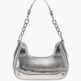 Elise | Denim Chain Shoulder Bag Aurora-Bags