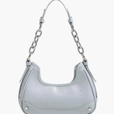 Elise | Denim Chain Shoulder Bag Aurora-Bags