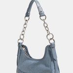 Elise | Denim Chain Shoulder Bag Aurora-Bags