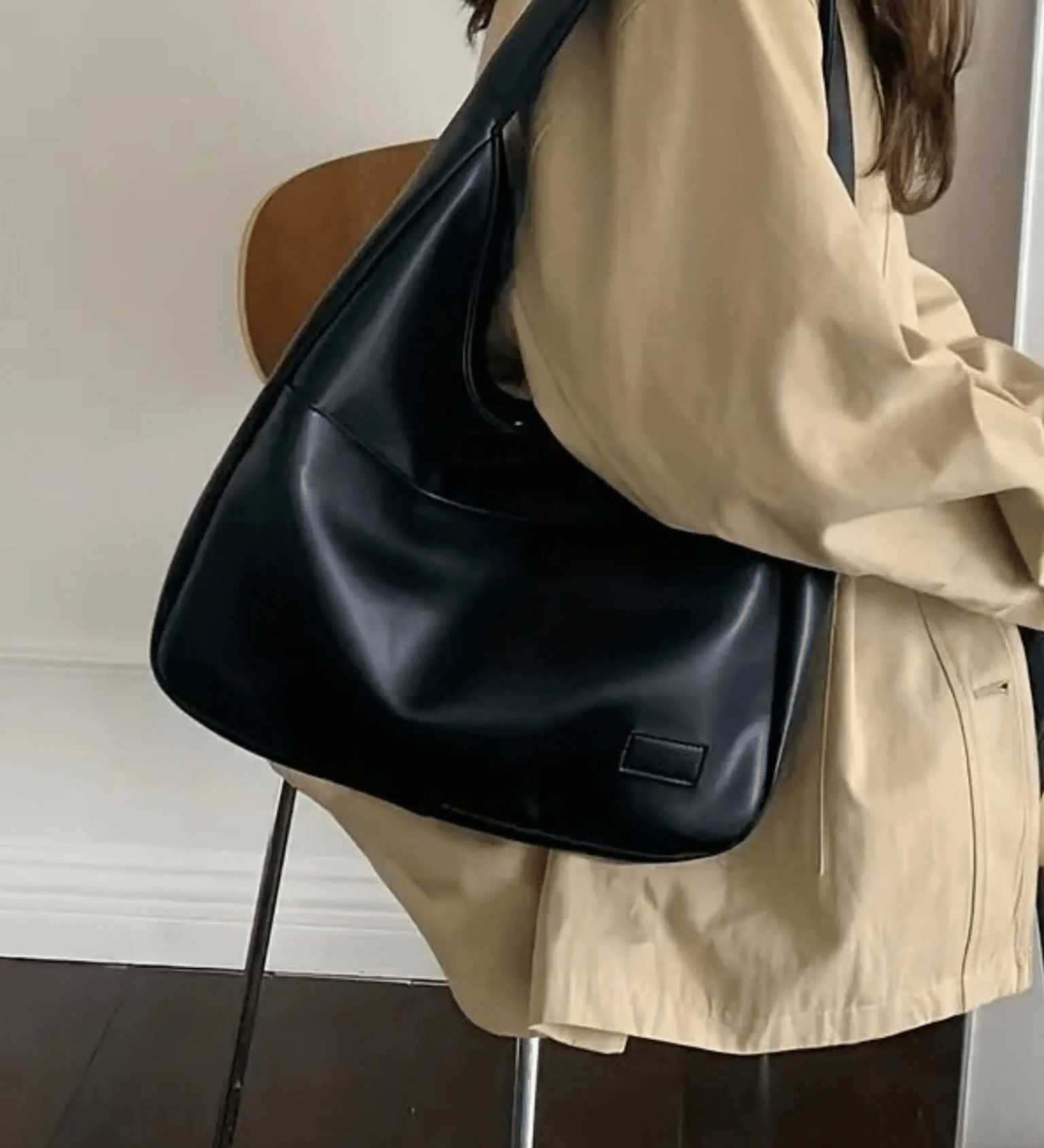 Elise | Minimalist Leather Tote Bag Aurora-Bags