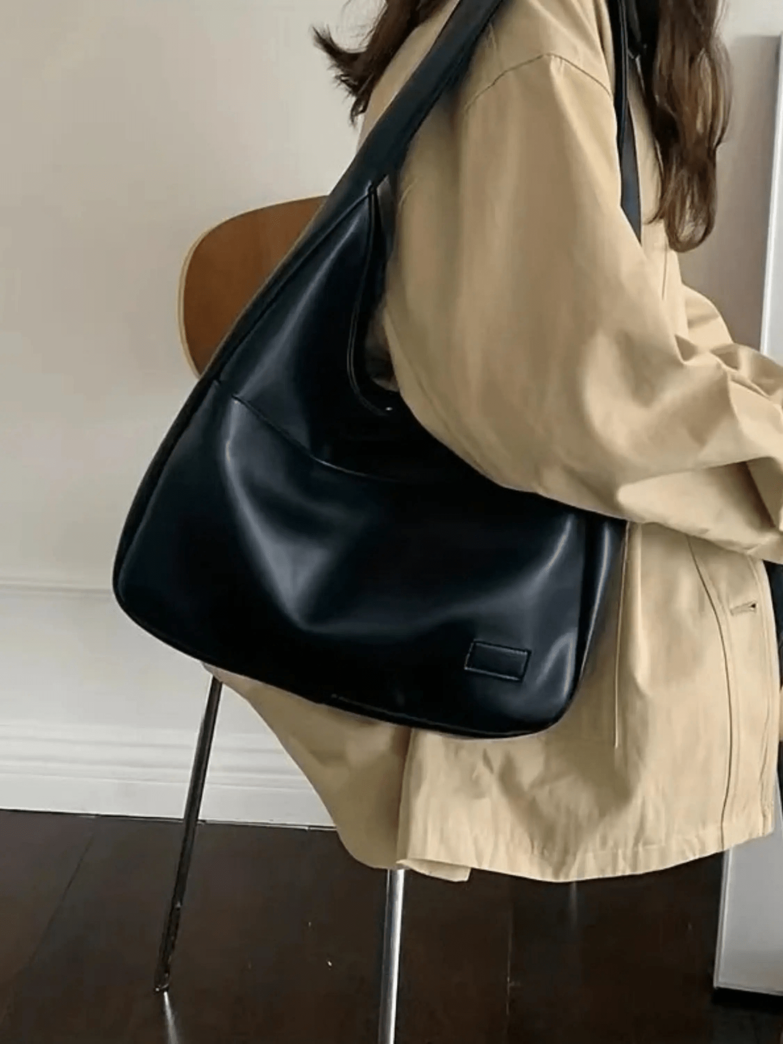 Elise | Minimalist Leather Tote Bag Aurora-Bags