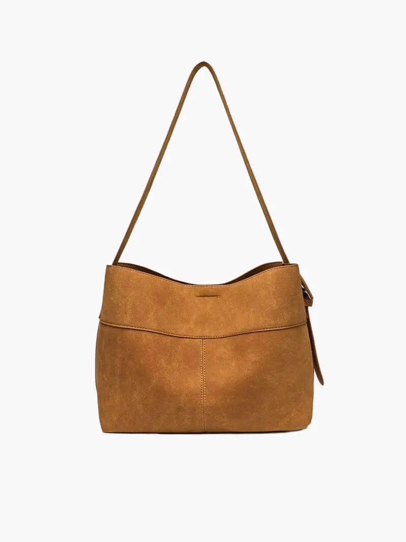 Emily | Shoulder Bag with Soft Suede Finish Feylen.com