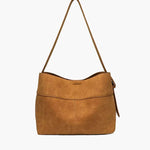 Emily | Shoulder Bag with Soft Suede Finish Feylen.com