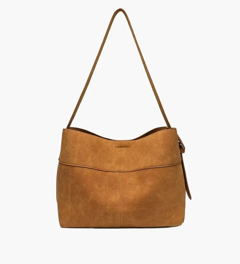 Emily | Shoulder Bag with Soft Suede Finish Feylen.com