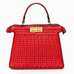 Dionne Woven Handbag Aurora-Bags