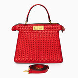 Dionne Woven Handbag Aurora-Bags