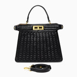 Dionne Woven Handbag Aurora-Bags