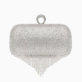 Zephyra | Glamorous Crystal Fringe Clutch – Dazzling & Elegant Statement Piece