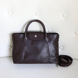 Evelyn | Classic Leather Tote – Effortless Style in Rich Brown - from Aurora-Bags for sale at Aurora-Bags