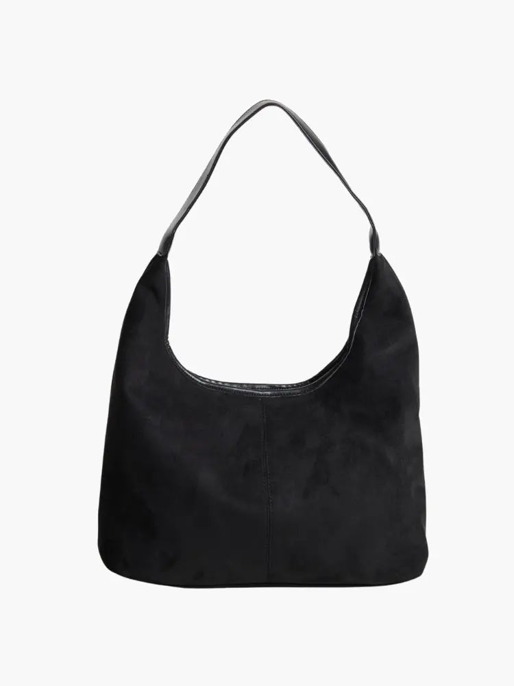 Suede Daily Leather Tote Aurora-Bags