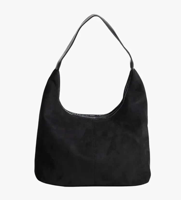 Suede Daily Leather Tote Aurora-Bags