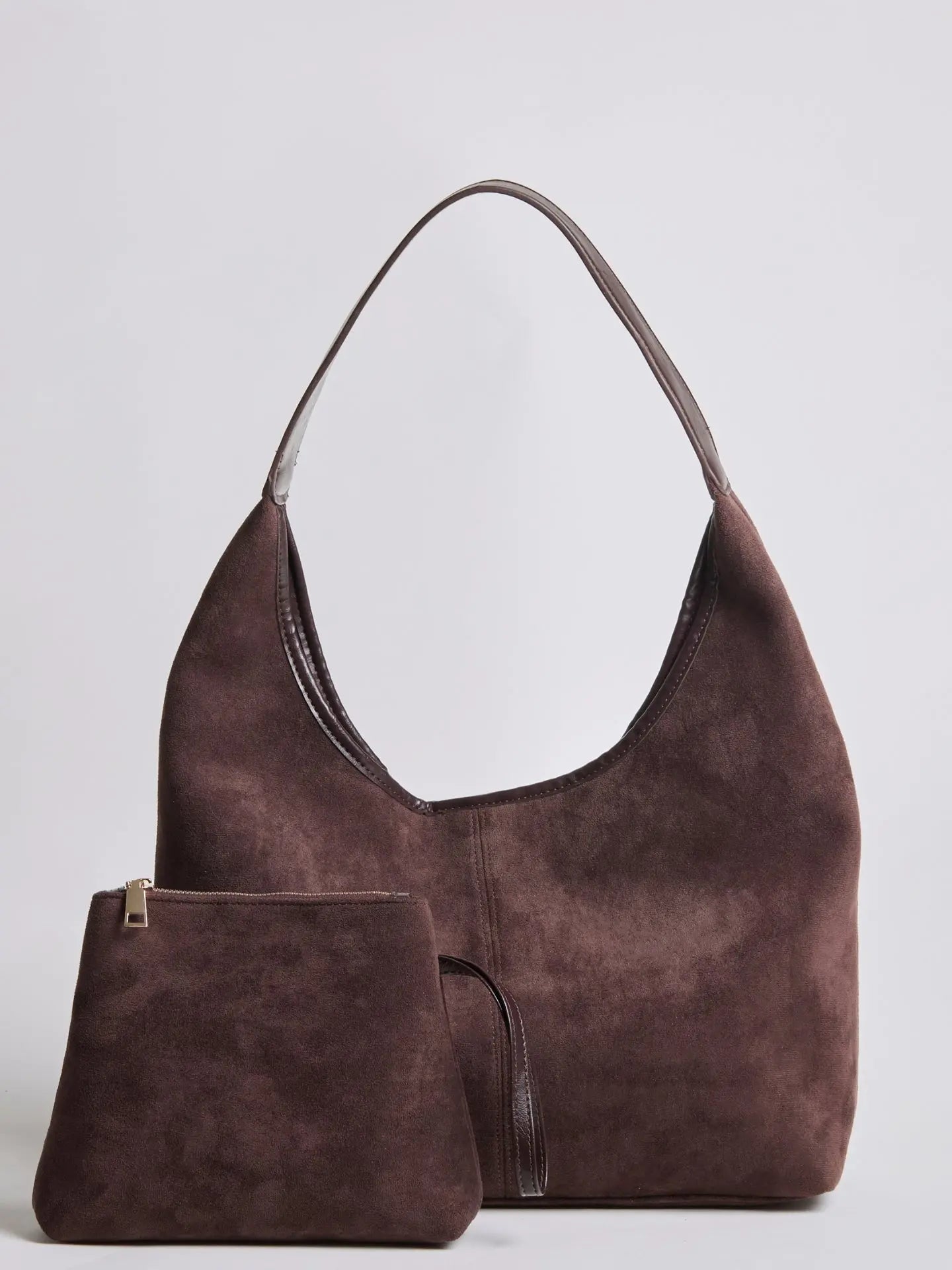 Suede Daily Leather Tote Aurora-Bags