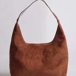 Suede Daily Leather Tote Aurora-Bags