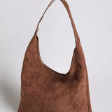 Suede Daily Leather Tote Aurora-Bags