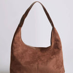 Suede Daily Leather Tote Aurora-Bags