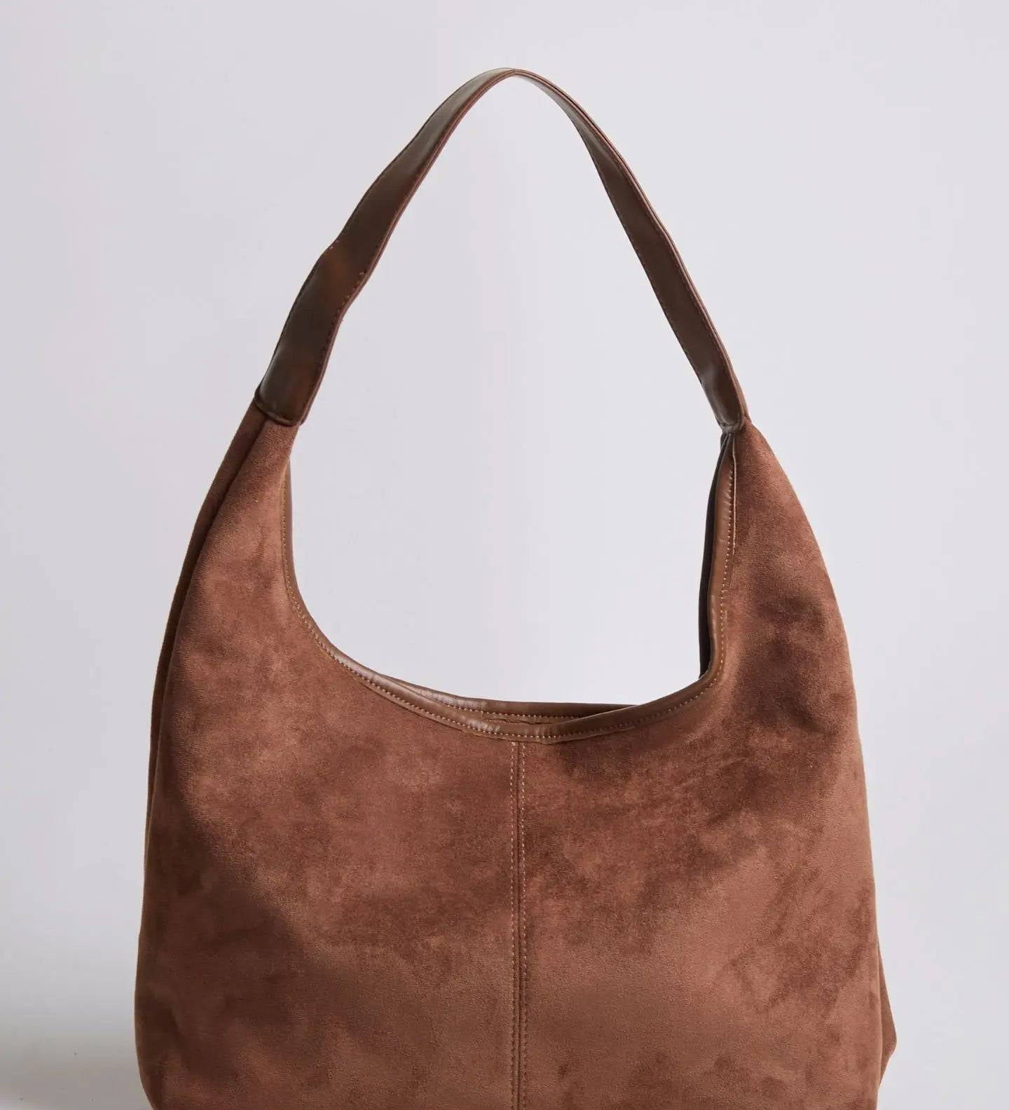 Suede Daily Leather Tote Aurora-Bags