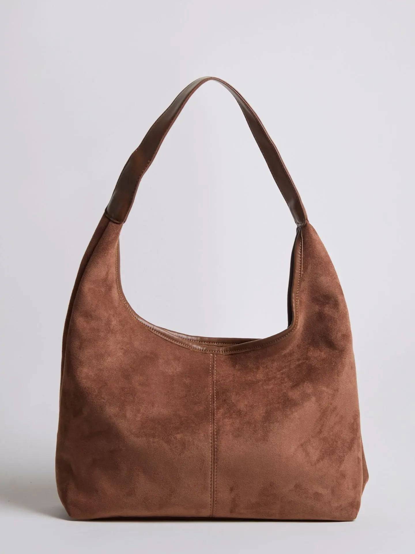 Suede Daily Leather Tote Aurora-Bags