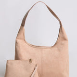 Suede Daily Leather Tote Aurora-Bags