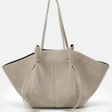 Charlotte | Brown Suede Tote Bag – Effortless & Chic