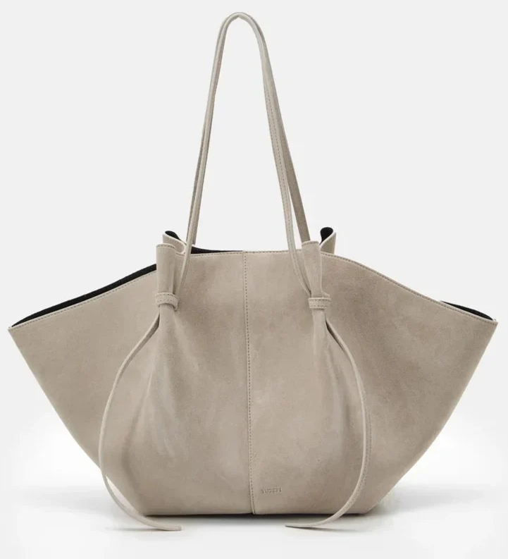 Charlotte | Brown Suede Tote Bag – Effortless & Chic