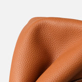 Azrielle | Premium Vegan Leather Litchi Grain Buckle Bag with Top Handle & Inner Pouch