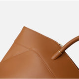 Eleanor | Ivory Leather Tote Bag – Elegant & Timeless
