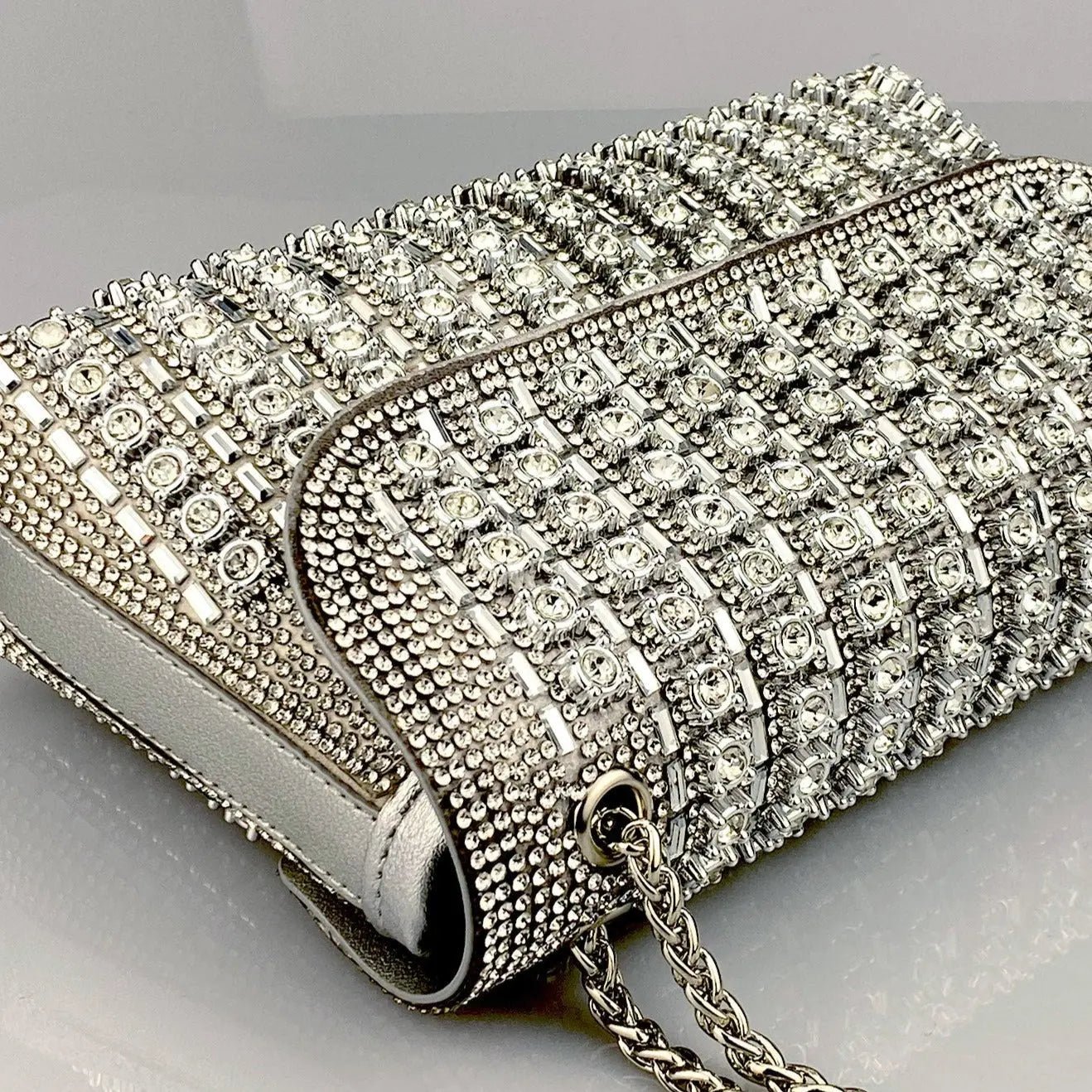 Chantal Diamond Clutch Bag Aurora-Bags