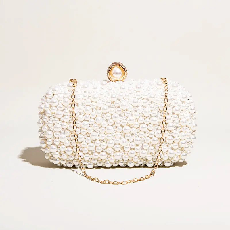 Chantal Pearl Clutch Bag Aurora-Bags