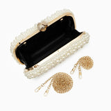 Chantal Pearl Clutch Bag Aurora-Bags