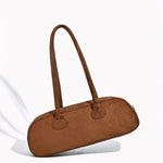 Gracy | Slim Suede Shoulder Bag - Aurora-Bags