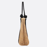 Large Woven Tote Bag with Rope Handles – Casual & Spacious Shopper