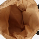 Large Woven Tote Bag with Rope Handles – Casual & Spacious Shopper