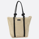 Large Woven Tote Bag with Rope Handles – Casual & Spacious Shopper
