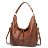 Greet | Vintage Leather Hobo Bag – Timeless Elegance & Everyday Functionality