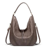 Greet | Vintage Leather Hobo Bag – Timeless Elegance & Everyday Functionality