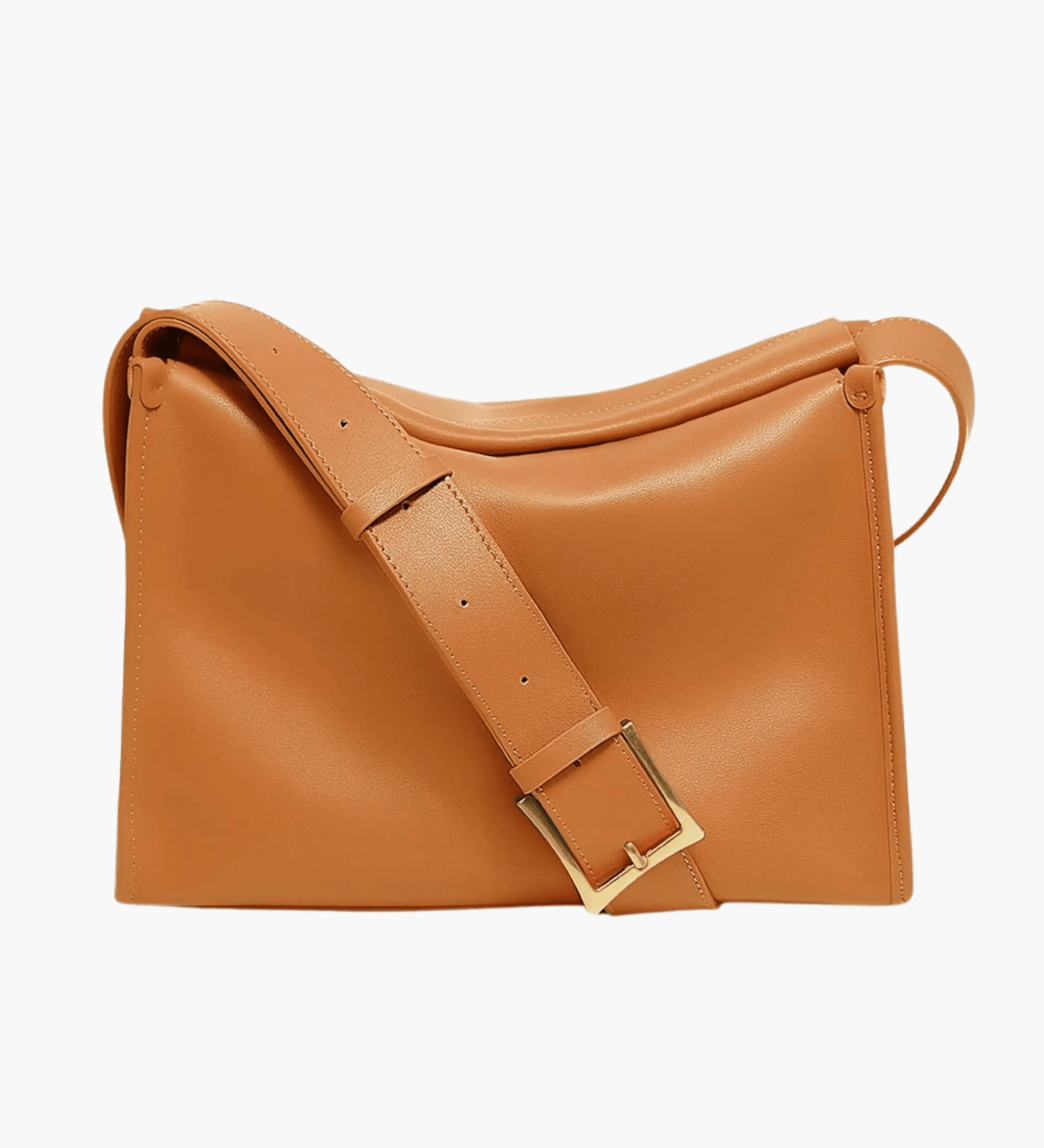 Roselle | Minimalistische Messenger Tas van Echt Leer Aurora-Bags