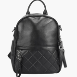 Harper | Quilted Leather Backpack with Chic Detailing Aurora-Bags