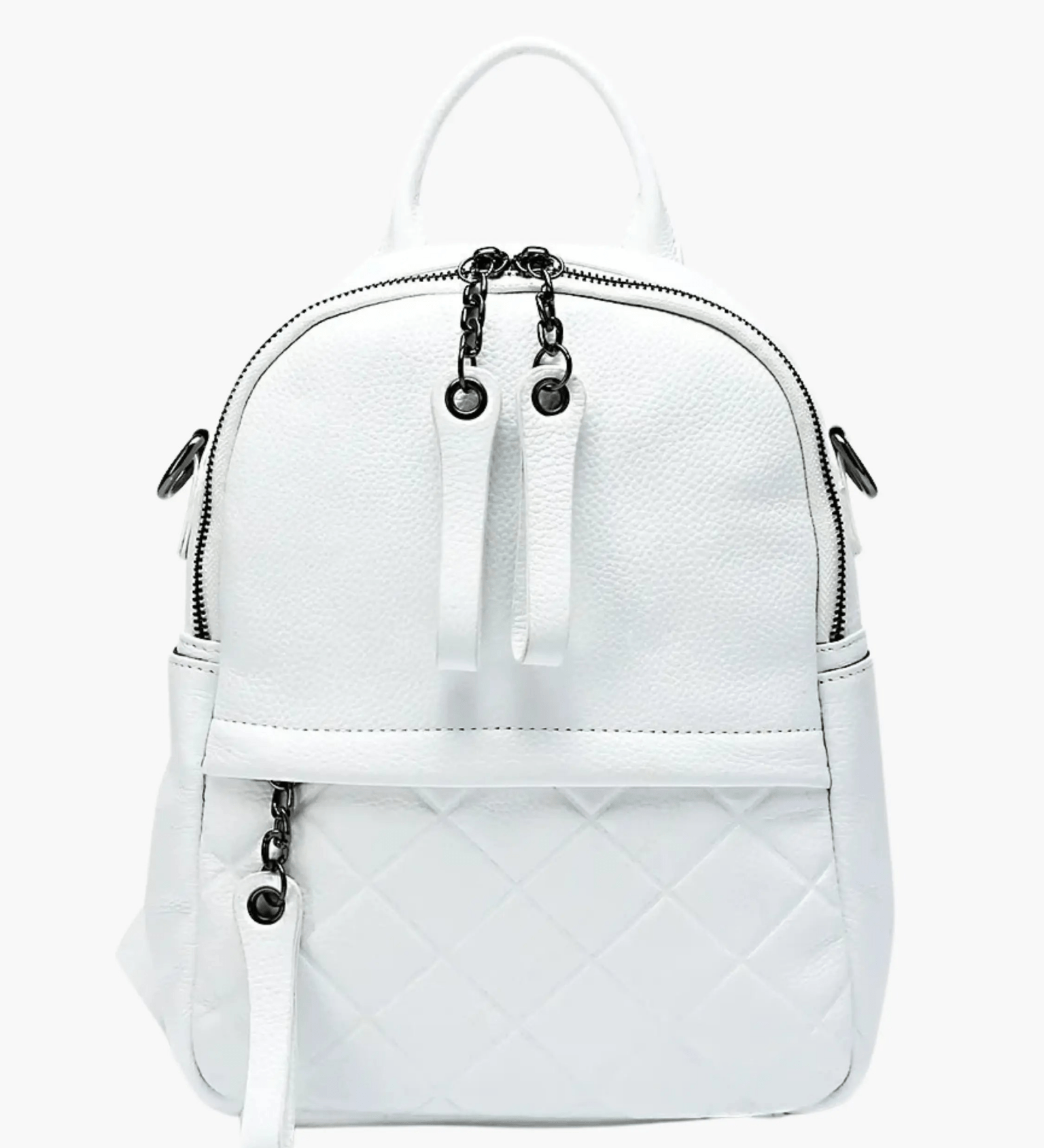 Harper | Quilted Leather Backpack with Chic Detailing Aurora-Bags