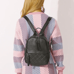 Harper | Quilted Leather Backpack with Chic Detailing Aurora-Bags