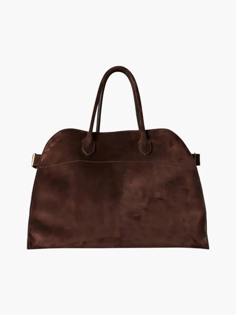 Henna | Luxe Suede Tote Bag with Timeless Elegance Mijn winkel