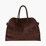 Henna | Luxe Suede Tote Bag with Timeless Elegance Mijn winkel