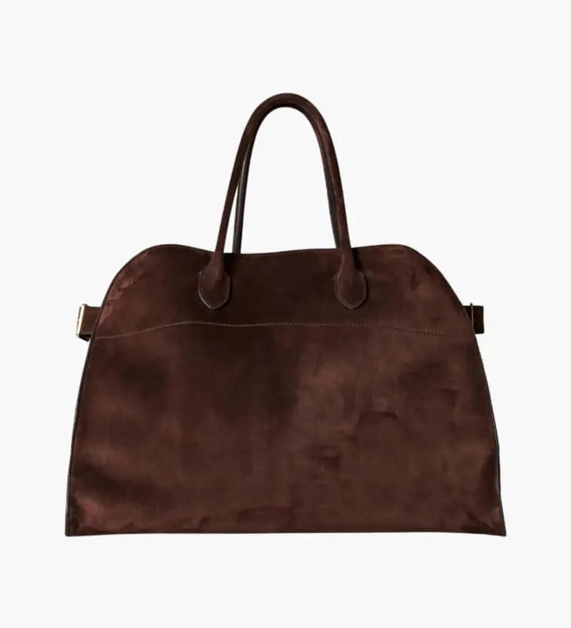 Henna | Luxe Suede Tote Bag with Timeless Elegance Mijn winkel