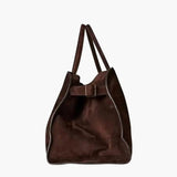 Henna | Luxe Suede Tote Bag with Timeless Elegance Mijn winkel