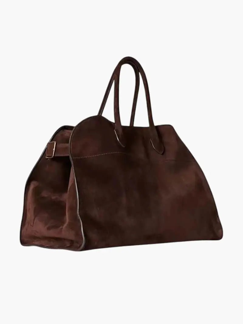 Henna | Luxe Suede Tote Bag with Timeless Elegance Mijn winkel