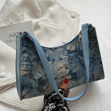 Iris | Artistic Floral Shoulder Bag Feylen.com