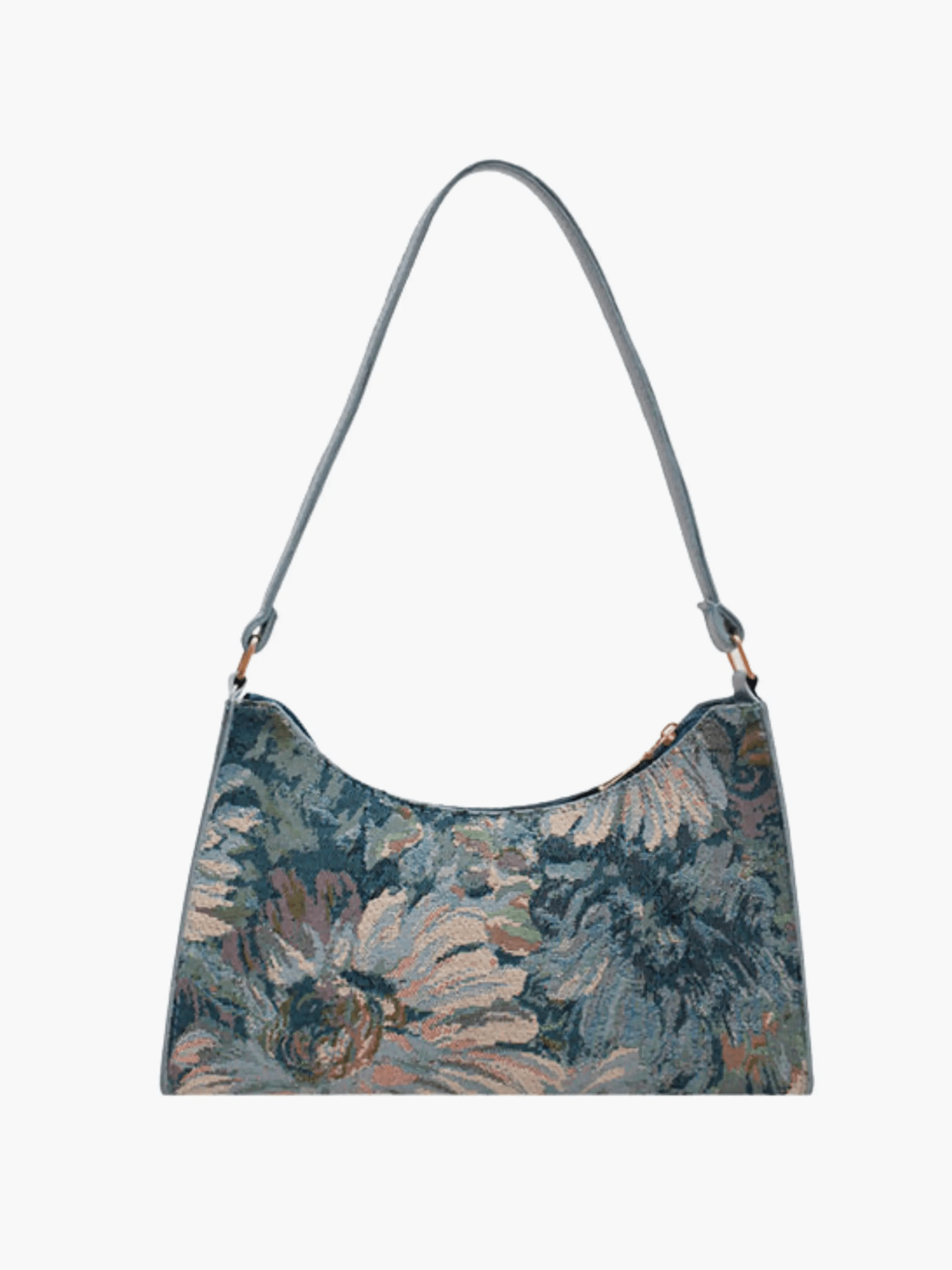 Iris | Artistic Floral Shoulder Bag Feylen.com