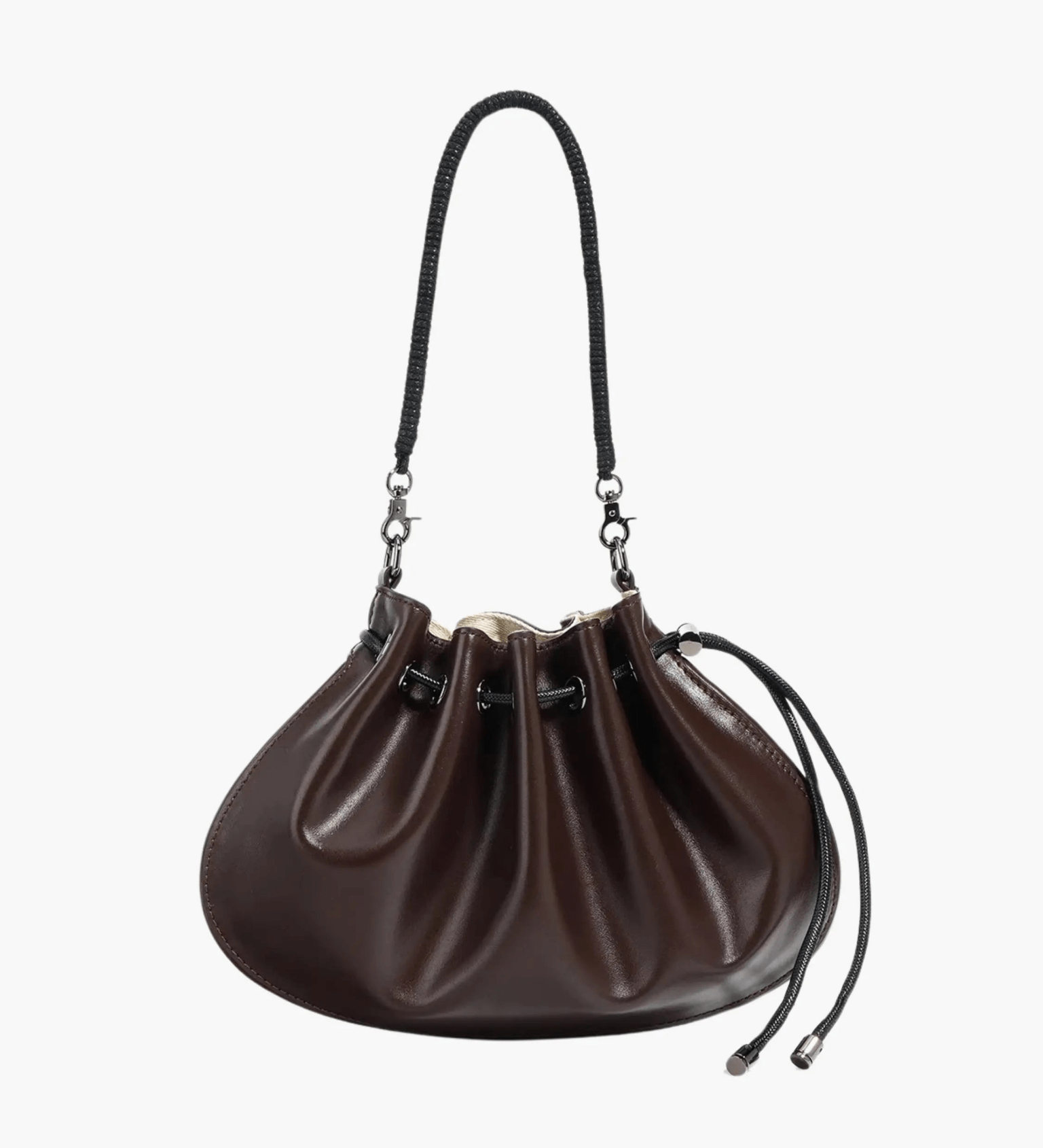 Isabella | Classic Plum Leather Tote Bag Aurora-Bags