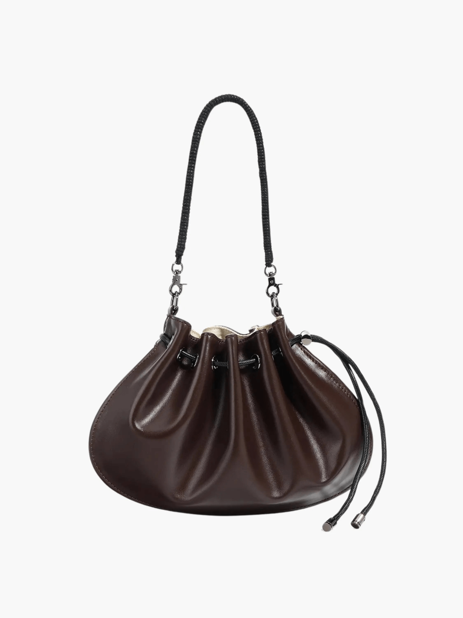 Isabella | Classic Plum Leather Tote Bag Aurora-Bags