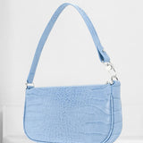 Isabella | Croc-Embossed Shoulder Bag – Sleek, Chic &amp; Effortlessly Cool